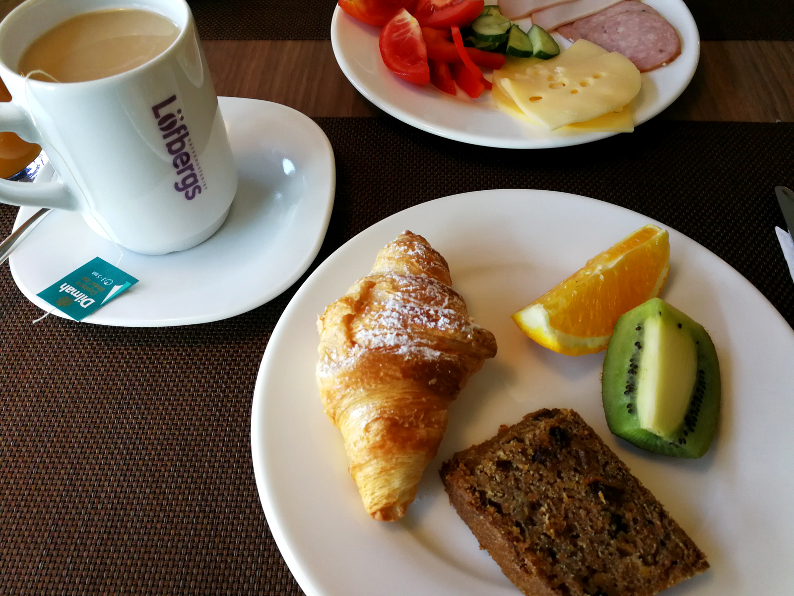 Das Frühstück im Hotel ibis Styles Vilnius, Litauen