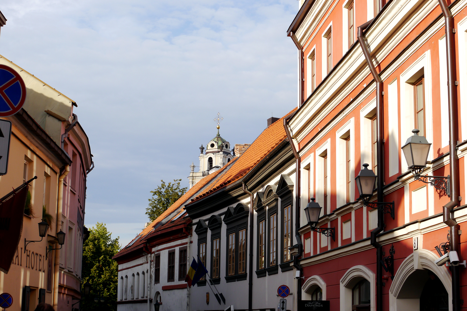 Vilnius' Altstadt.