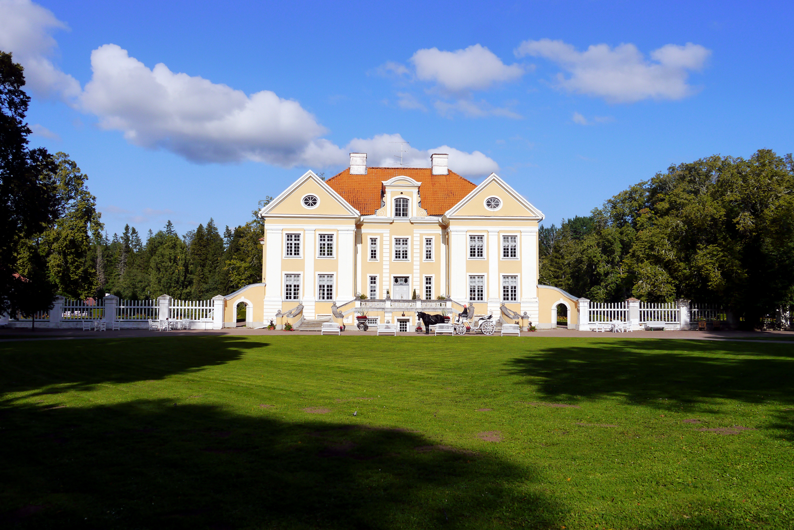 Das Palmse Manor im Lahemaa Nationalpark, Estland.