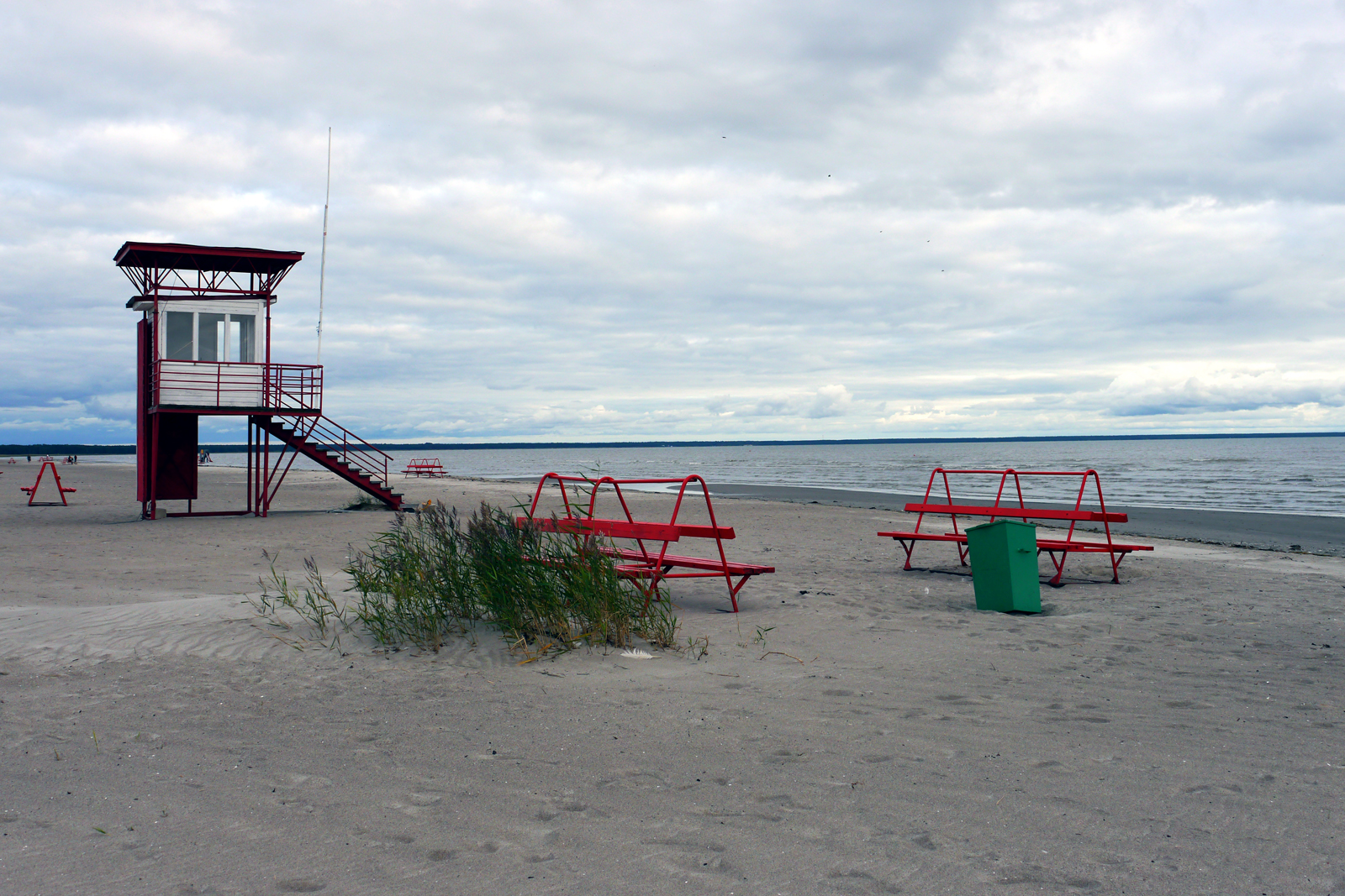 Pärnu Strand in Estland