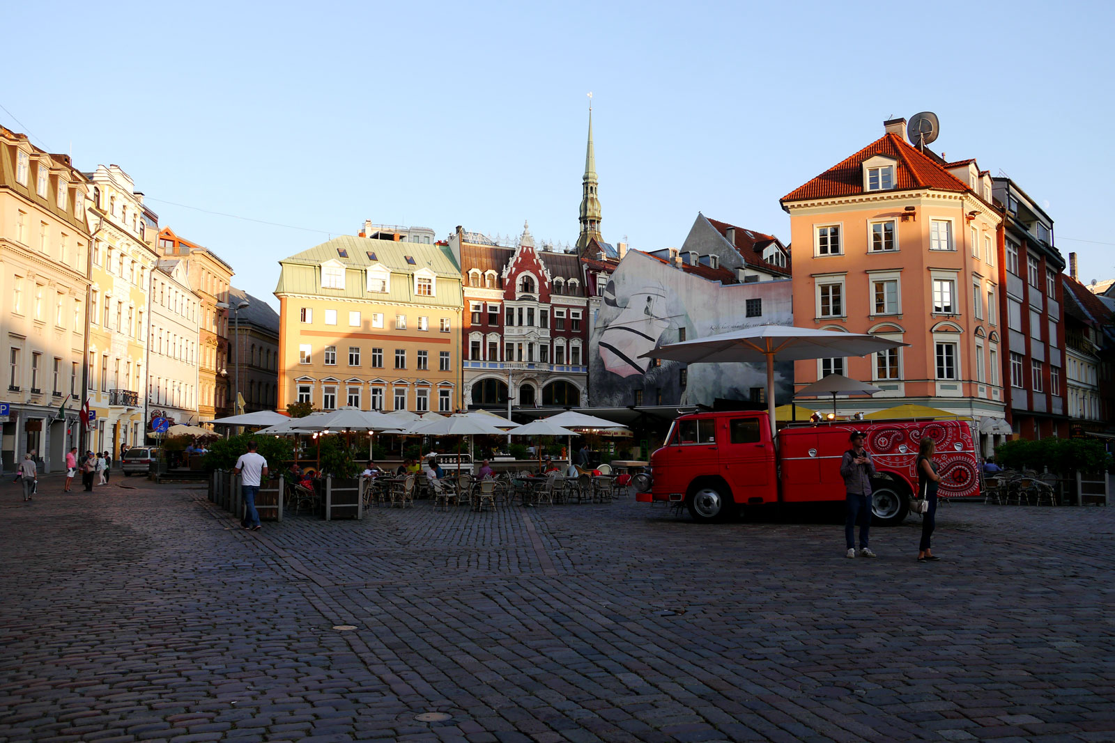 Riga Altstadt. Hauptstadt von Lettland.