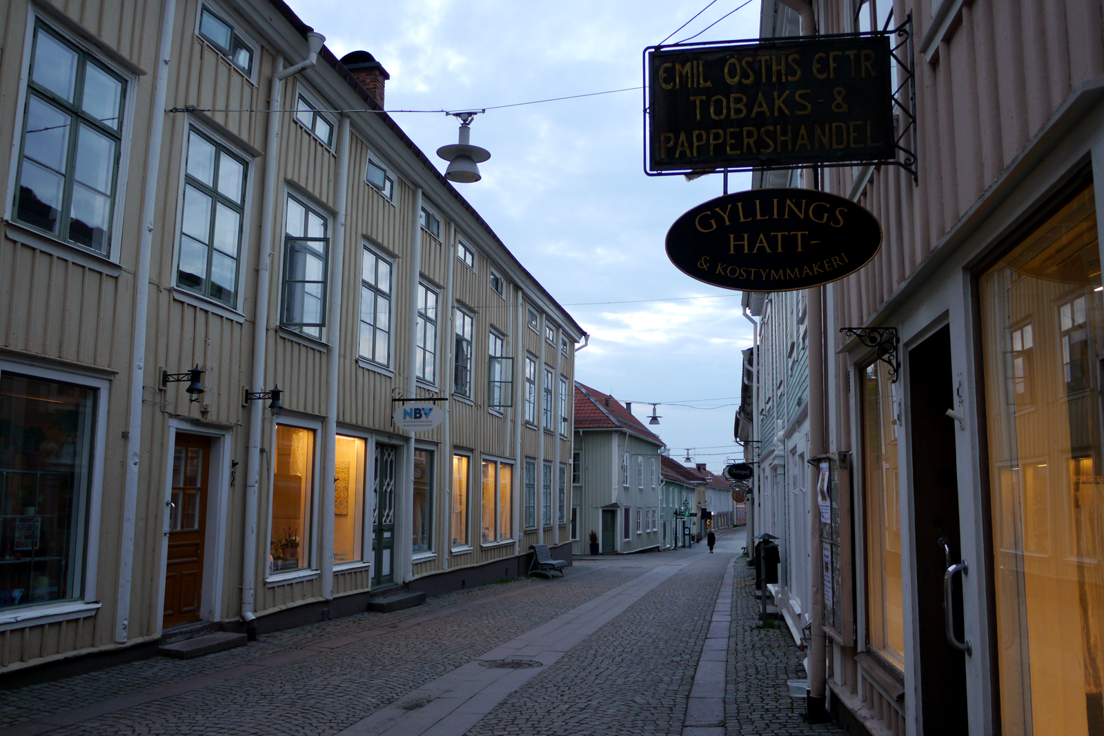 Die Altstadt von Eksjö.