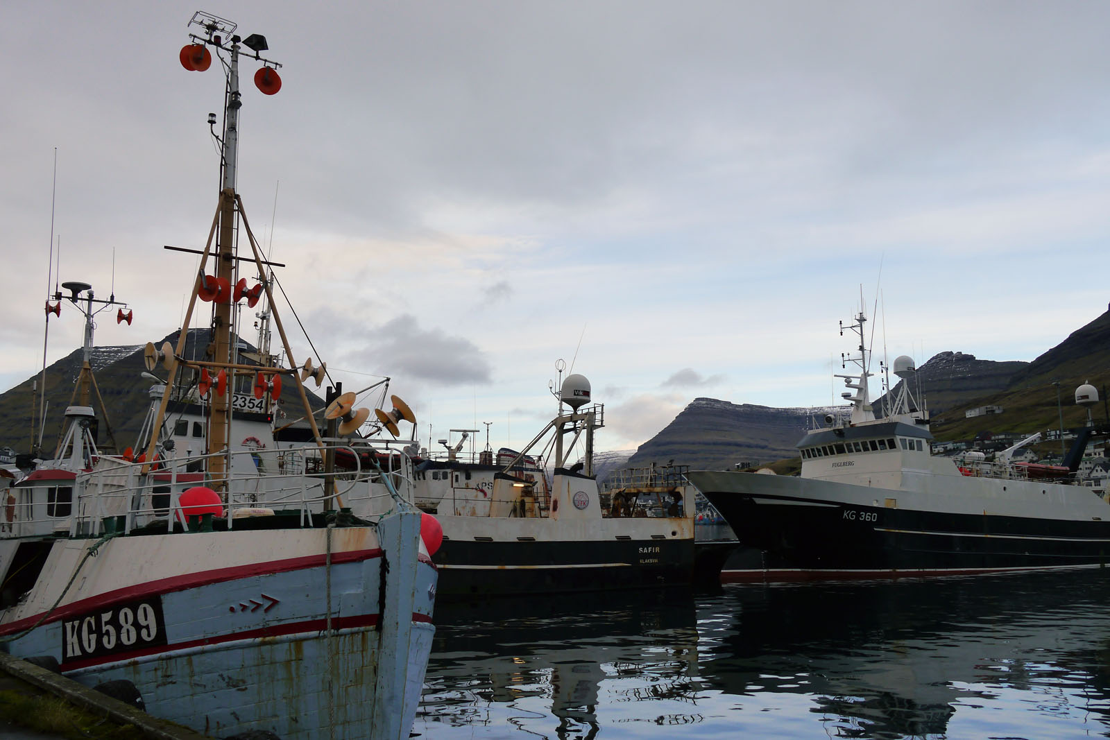 Klaksvik-Bordoy-Hafen-Faroer Inseln